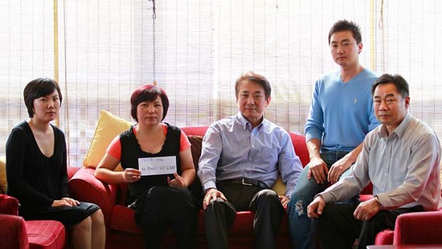 From left, Joyce Lee, Jee Lim, Stephen Kwak, Jim Baek and Inchool Na.