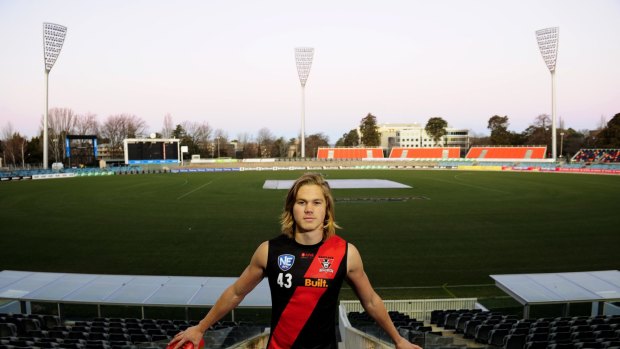 Eastlake player Harrison Himmelberg will join the GWS Giants after being taken with pick No. 16 in the AFL draft.