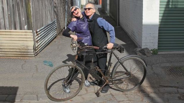 Paul Farren and his wife, Charlie, share a love for bicycles of yesteryear and have amassed an impressive collection.