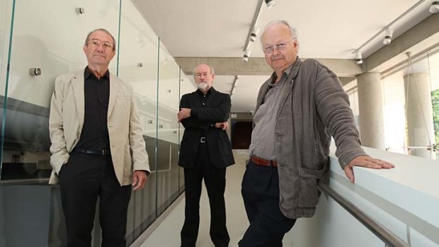 Dream team: Architects Ken Maher, Richard Johnson and Glenn Murcutt.