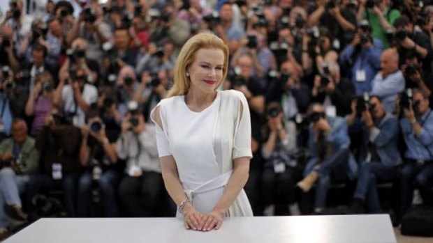 Worthy of more respect from the media: Nicole Kidman attends the Cannes film festival.