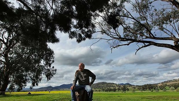 ’’It is about allowing someone to form a government that would hopefully last for some time’’ ... Tony Windsor on his farm.