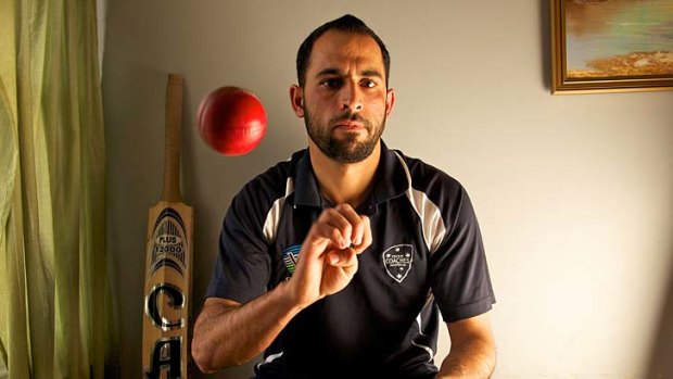 Taliban danger ... Fawad Ahmed received death threats in his homeland.