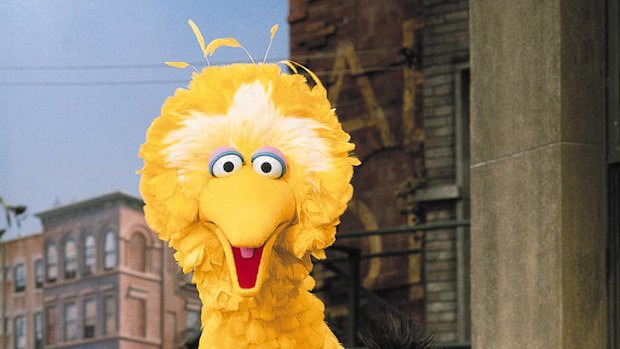 Sesame Street's Big Bird.