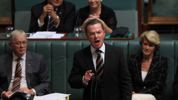 And another thing &#8230; Christopher Pyne accuses the Prime Minister of ''presiding over a government that is paralysed by dysfunction and division''.