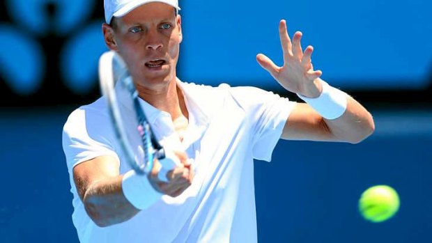 Victor ... Tomas Berdych of the Czech Republic.