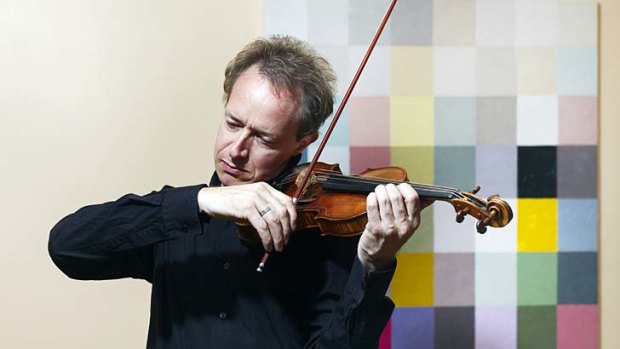 Precision and swirling movement ... Anthony Marwood's violin playing combines richness and clarity.