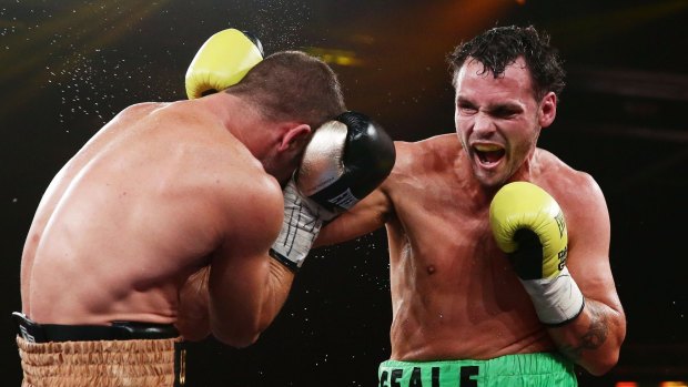 Fighting against recent history: Daniel Geale.