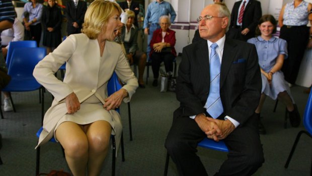 THAT picture. Maxine McKew and John Howard at the declaration of Bennelong in 2007