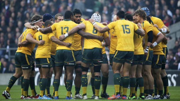 One for all: After a year of division and turmoil, the Wallabies came together on the spring tour.
