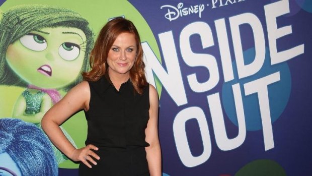 Amy Poehler at the Australian premiere of <i>Inside Out</i> at Event Cinemas George Street on Monday.