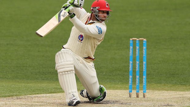 Phil Hughes has hit a rich vein of form.