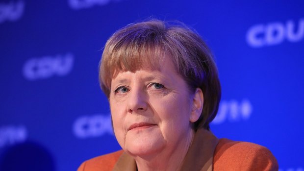 Trump talks: Angela Merkel, Germany's chancellor, will visit Washington later this month. 