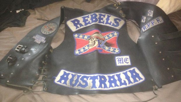 Rebels Colours, seized in Townsville raid