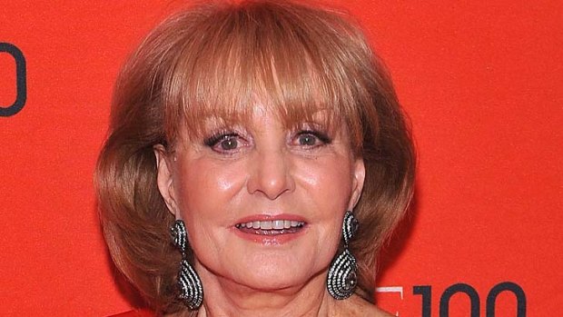 Forced to apologise ... Barbara Walters.
