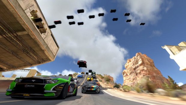 TrackMania 2: Canyon.