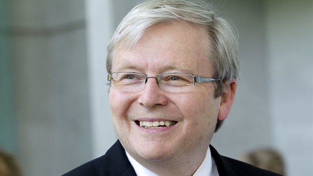 Kevin Rudd arrives in Canberra tomorrow morning.