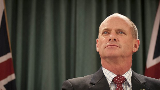 New Queensland Premier Campbell Newman.