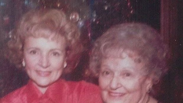 Betty White shared an old photo with her mother Tess on Instagram.