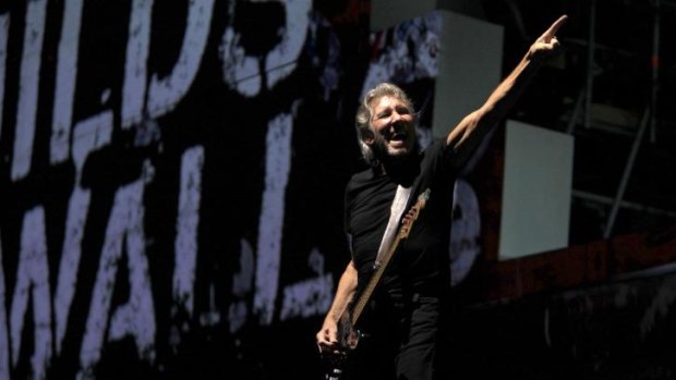 Roger Waters in a scene from his film-turned-stage show-turned-film <i>The Wall</i>.