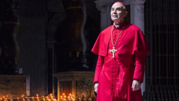 David Suchet as Cardinal Giovanni Benelli in The Last Confession.