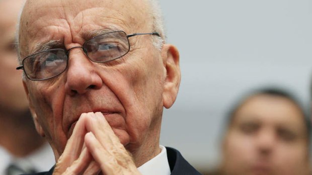 The old fox: 'Billionaire tyrant' Rupert Murdoch.