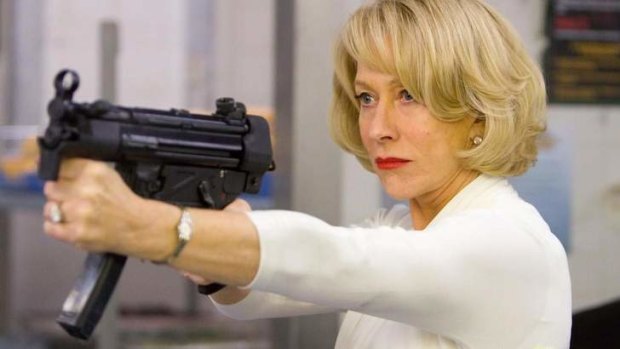 Dame for anything: Helen Mirren in <i>Red 2</i>.