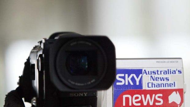 Winning bid ... Sky News will control Australia's official TV service in Asia.