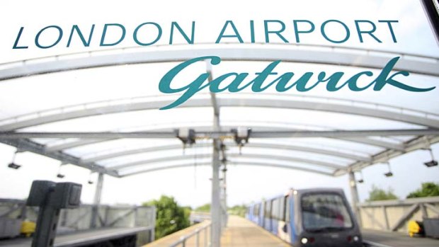 Efficiency central ... Gatwick Airport has a futuristic blueprint for passenger transport.