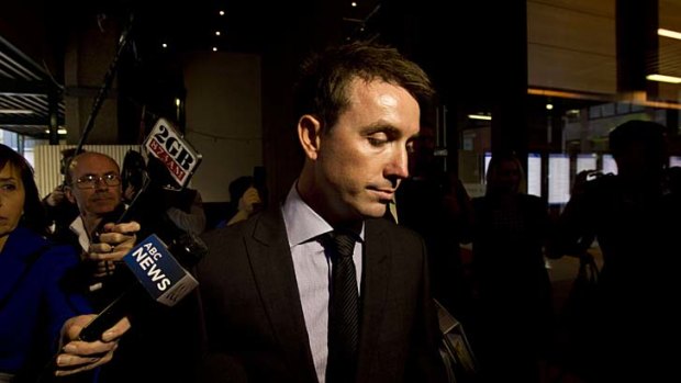 Accused of "grooming" Peter Slipper, not the other way around ... James Ashby.