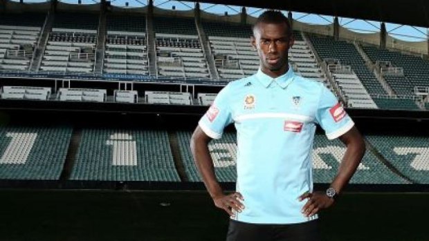 Reunited: Bernie Ibini is looking forward to working with Graham Arnold again at Sydney FC.