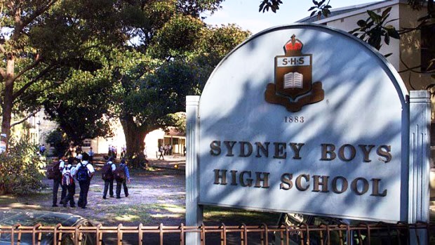 The dream of studying at Sydney Boys High School soon turned sour. 