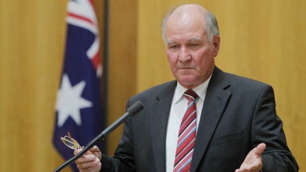 "'If the Labor Party suddenly want to change arrangements in the middle of the stream, all bets are off" ... Tony Windsor.