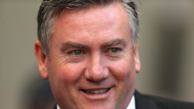 Damaging: Collingwood president and media personality Eddie McGuire has become embroiled in a war of words with the Swans.