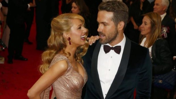 Blake Lively and her husband, actor Ryan Reynolds