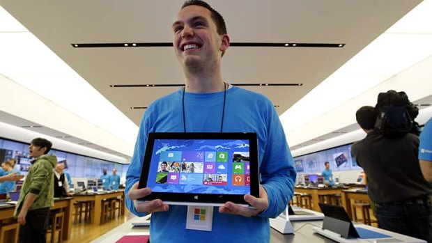 High profit margin ... Microsoft's Surface tablet.