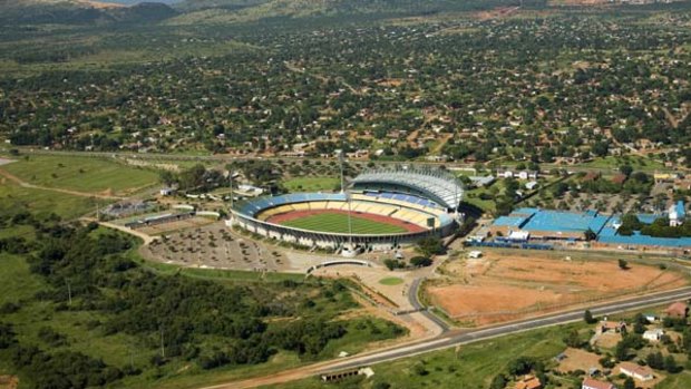 Royal Bafokeng Stadium .. the capacity has been increased ahead of Australia's match against Ghana.