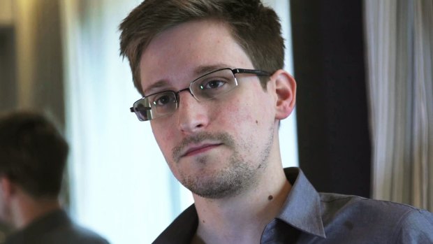 Former intelligence contractor Edward Snowden.