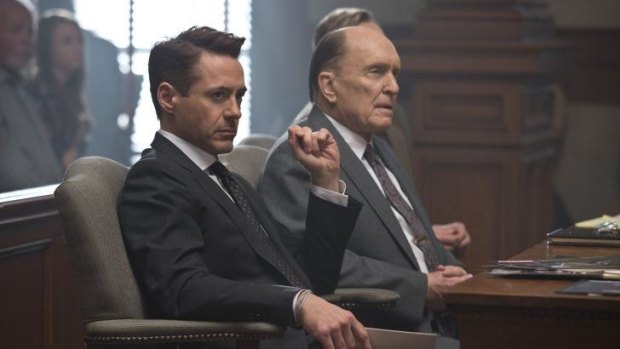 Robert Downey jnr and Robert Duvall demand attention as an abrasive father and son forced to concede their love for each other in <i>The Judge</i>