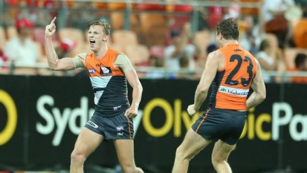 Giant gap in the calendar: There was early joy for GWS when it defeated Sydney at Spotless Stadium in round one. 