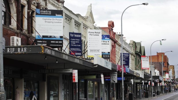 Melbourne's laneways and arcades maintained a tight vacancy rate of 1.6 per cent.