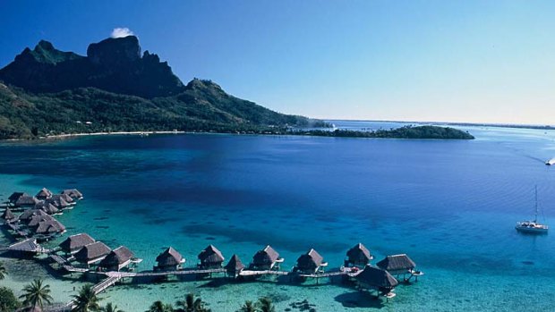 The best island in the South Pacific ... Bora Bora (Pictured: Sofitel Bora Bora).