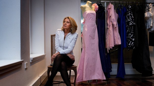 Role model to women: Fashion designer Carla Zampatti in her Sydney offices