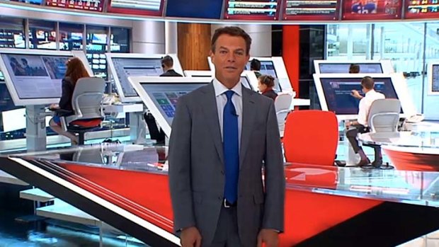 Giant touchscreens: The Fox newsroom.