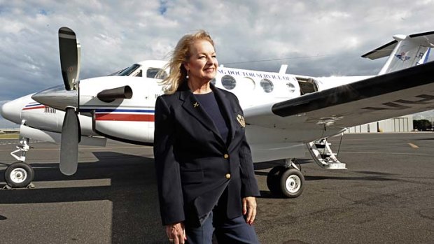 Annette Allison, Victorian public affairs manager for the Royal Flying Doctor Service, on the trail of John Flynn, founder of the iconic airborne ambulance service.