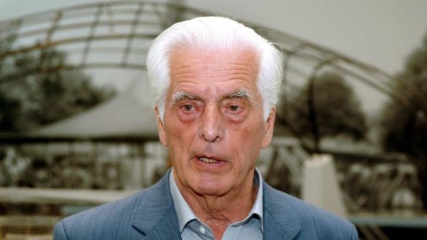 German architect Frei Otto, who died on March 9. 