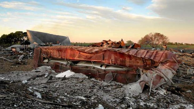 A railway car filled with ammonium nitrate has been ruled out as a possible cause of the explosion in West, Texas, which killed 15 people.