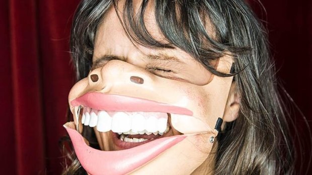 Ventriloquist Nina Conti has turned her attention from hand puppets to humans.