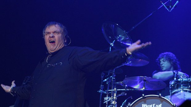 Meat Loaf performs at the Wollongong Entertainment Centre on his Australian tour.