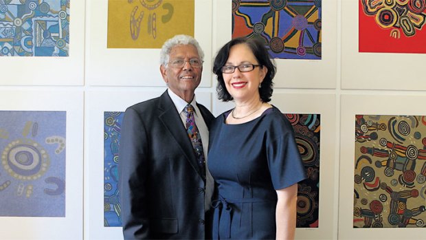 Painting a rich picture: Ros and John Moriarty, founders of the Jumbana Group, which was established in 1983 using $12,000 in savings.